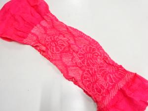 正絹　絞り　帯揚げ